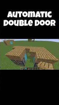 How to create an Automatic Double Door!