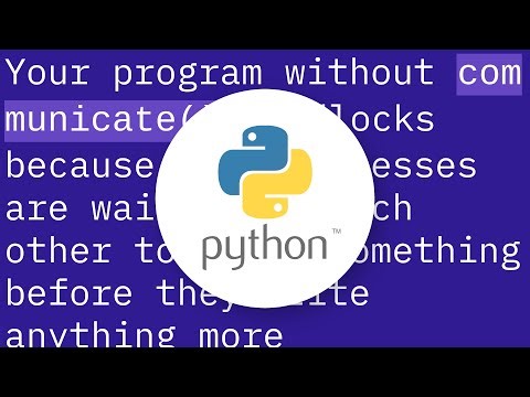 subprocess popen.communicate() vs. stdin.write() and stdout.read()