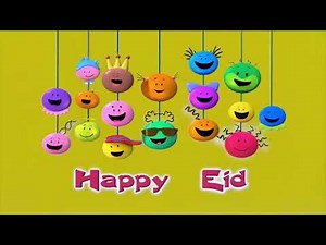 SpaceToon happy Eid Animation plus worm animation design by Remastered