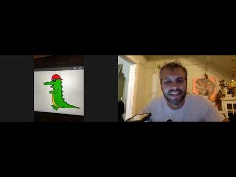 How to draw cartoons on Procreate - Tutorial