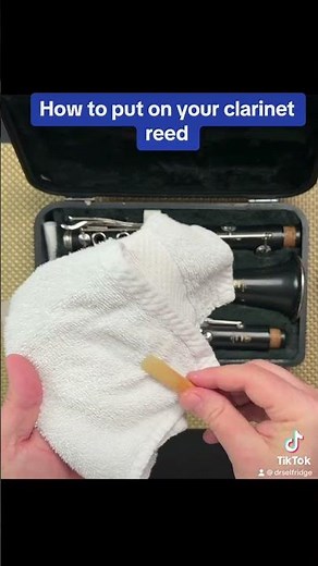 #grwm to play your first note on clarinet