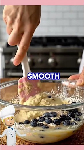 The easiest blueberry banana muffins you'll ever make! 🧁