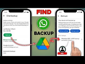 How to Find WhatsApp Backup on Google Drive 2025 | New Method 🔥