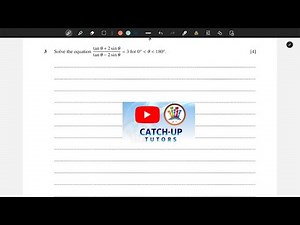 Comprehensive solutions to CAIE past questions on trigonometric identities and equations. Part1
