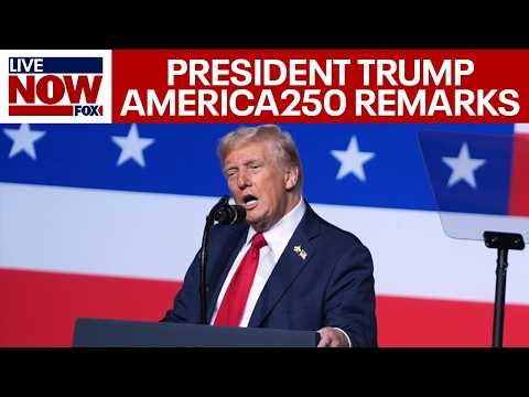 LIVE: President Trump July 4th America250 Remarks in Washington, DC | LiveNOW from FOX