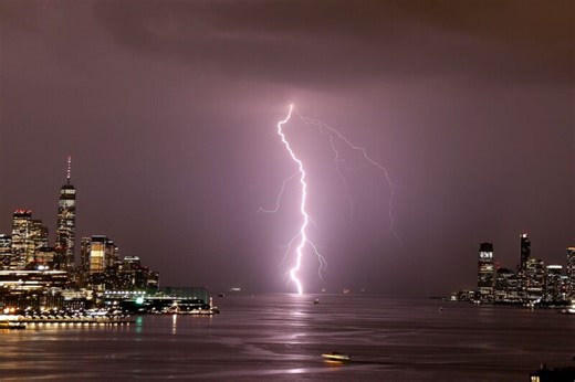 See lightning forms from the traditional to bizarre