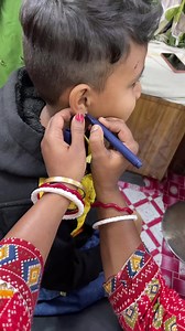 Ear piercing #riturupspa #gobardanga 8001993555 | Riturup Spa Parlour & Makeup Academy