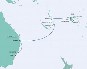 South Pacific Cruise From Lautoka To Sydney - Norwegian Cruise Line (12 Night Cruise from Lautoka to Sydney)