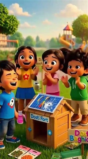 Solar Power Garden Adventure! 🌱 | 3D Kids Learning Cartoon & STEM Story