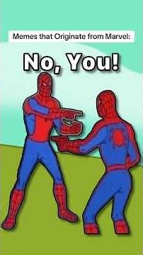 Memes that Originate from Marvel! #spiderman