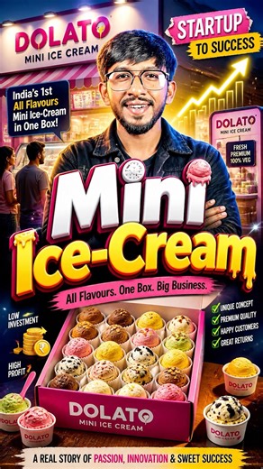 Mini Ice Creams Startup Business Strategy ⚡️📌🔥