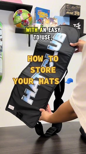The best hat bag to ever exist! 🧢 Hat Club brings you a 30-Cap Duffle bag to keep your hats organized and dust free. Each bag features a thick sturdy strap to throw over your should or two smaller handles with a hook hold to hang off the wall or any fixture. Click our bio and see the multiple design we offer to fit your style. #duffelbag #travelbag #hatclub #fittedhats #snapback #storage #clean