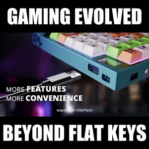 Minimalist One Handed Keyboard For Gamers