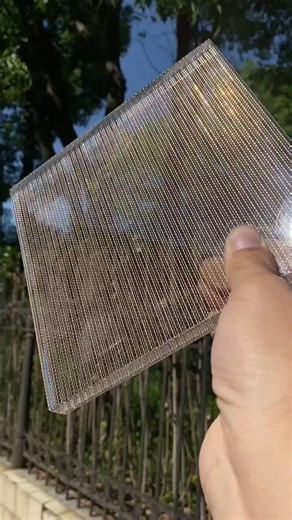 Decorative Architectural Mesh Laminated Glass Mesh/colorful Mesh Design for Glass Lamination