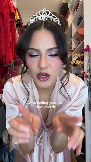 160K views · 1.8K reactions | What I wore to my Fancy Nancy Party as a Maximalist Full face: @maccosmetics Headpieces: @petunias.floral | Benulus | Facebook