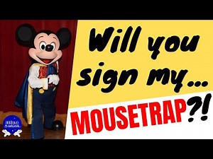 Meet and Greet with Mickey and a Mousetrap! Meeting Mickey in Disneyland/WDW: Mickey Mouse Mousetrap