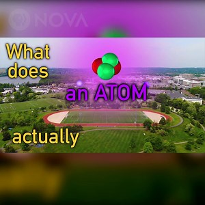 You’ve probably seen this ⚛️ emoji everywhere from science textbooks to the logo for “The Big Bang Theory.” An atom’s actual appearance is much stranger. ––via What The Physics | Milwaukee PBS