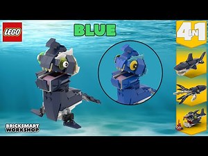 Blue LEGO 31088 Digital Build