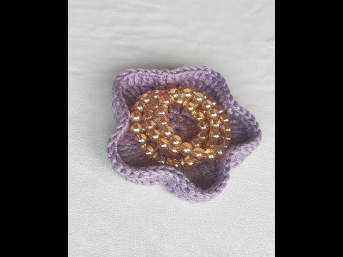 Make a Cute Tiny Crochet Container in Minutes #minicraft #tinycontainer #jewellerybox #easypatterns