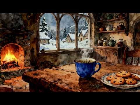 [Celtic Music] Warm & Soothing Celtic Instrumental – Fireside Winter Evening