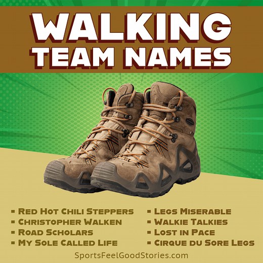 265 Best Walking Team Names For A Step Up On Competitors