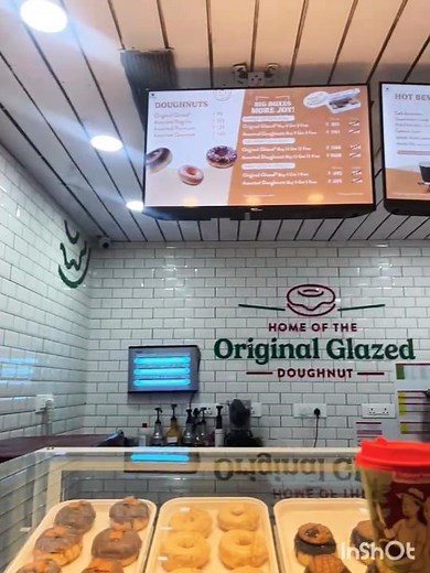 Original Glazed Donut from Krispy Kreme🥯 #donuts #krispy kreme #dessert #donut lover #ytshorts