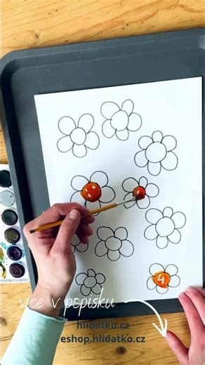 Kouzelné květiny - počítání pro předškoláky
