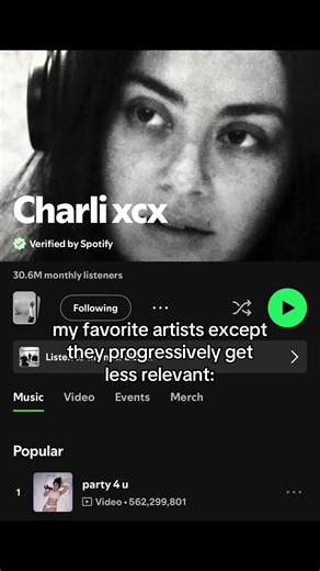 My Favorite Artists Ranked By How Relevant They Are Over Time
