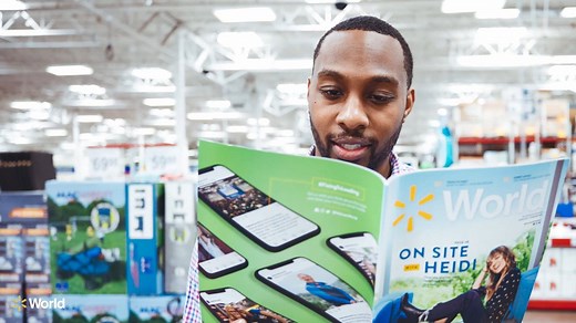 Have you checked out the newest issue of Walmart World magazine?! Because you totally should 😎 Even more stories of awesome associates and how you can lead into the future: http://bit.ly/31JHfpz | Walmart World
