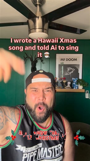 Kawika Cabral | Jingle my Oloz, should I drop the full version?🎅 #hawaii #hawaiian #oahu #maui #lanai #kauai #molokai #fyp #honolulu #kona #hilo... | Instagram