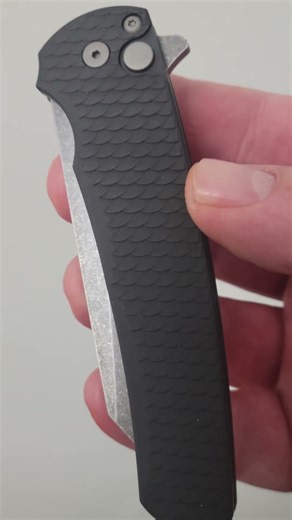 New Arrival: Pro-Tech Malibu Black Dragonscale Aluminum Flipper Knife
