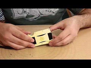 Ridge wallet how to install money clip and Apple Air Tag