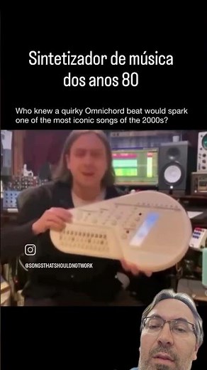 INSTRUMENTO SINTETIZADOR DOS ANOS 80: OMNICHORDS