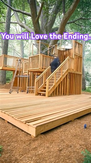 Building a Dream Treehouse Step by Step 🌳 Cozy Timelapse You’ll Watch Twice