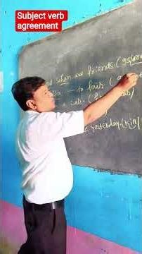 subject verb agreement syntax #msjuaphar #school #grammar