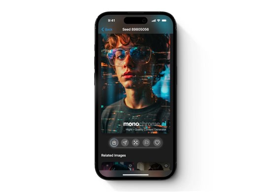 AI Content Generator App Concept