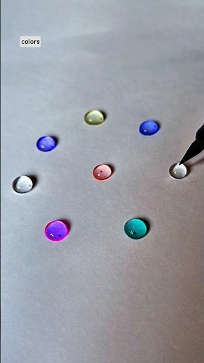 color mixing with rainbow #colors #art