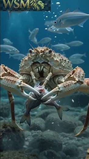 The World's Largest Crab Has a 12-Foot Leg Span! 🦀 | WSM