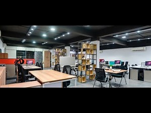 Modular Office Furniture Setup