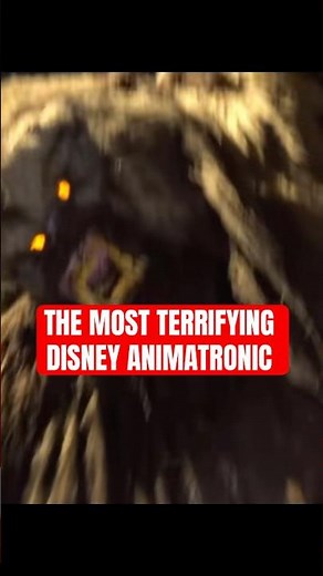 This is the most terrifying animatronic Disney has ever built #disney #animatronics #disneyride