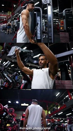 POV : How to Film Muscles Like a Pro! 🎬📸 #shorts #fitness