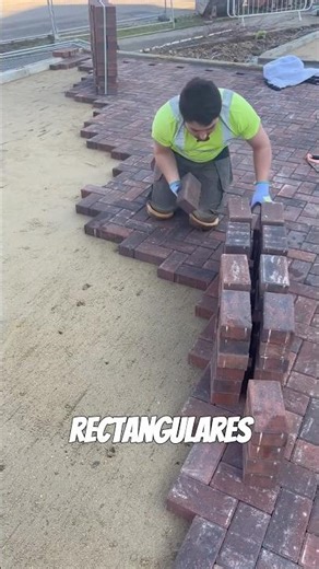 Bricks that don't fit: the trick professionals use #construction #satisfying