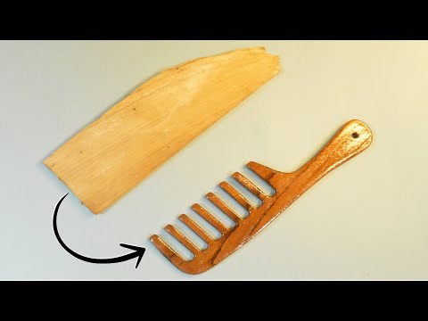 Wooden Comb Making|How To Make Comb|MENT CRAFTS