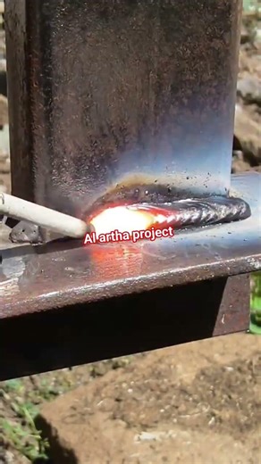 welding technique with spot dot pattern by beginner welders #shorts #fyp #welder #iron #welding