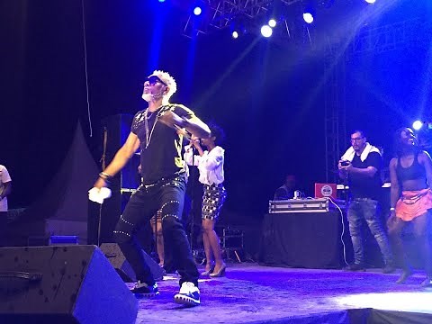 Awilo Longomba performs in Kampala, Uganda