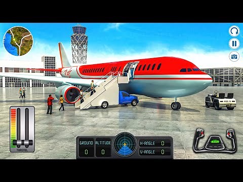 Flight Airplane City Pilot Simulator - Plane Boeing Emergency Landing - Android Gameplay