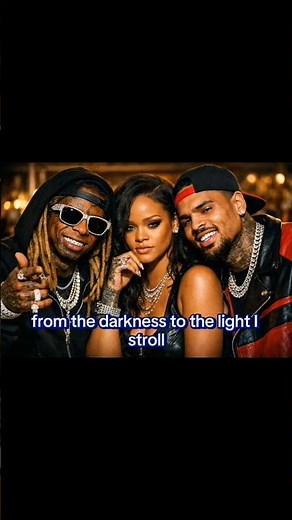 Lil Wayne Ft. Rihanna And Chris Brown —BLESSED BEYOND WORDS (lyrics video)