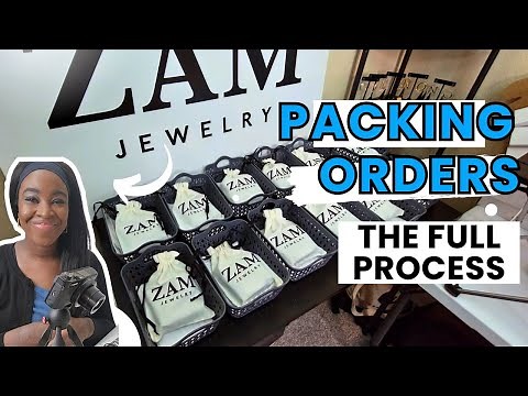HOW I PACKAGE AND SHIP ORDERS - AS A SMALL BUSINESS OWNER