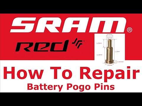 How To Repair SRAM RED eTap AXS - Broken Battery Pogo Pins