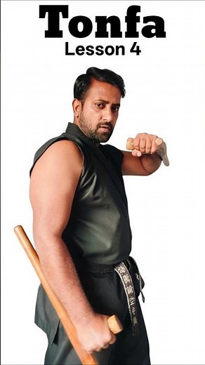 TONFA TRAINING WITH KARATE SIR LESSON 4 #tonfa #tonfatraining #tonfadrills